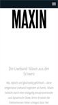 Mobile Screenshot of maxin.ch